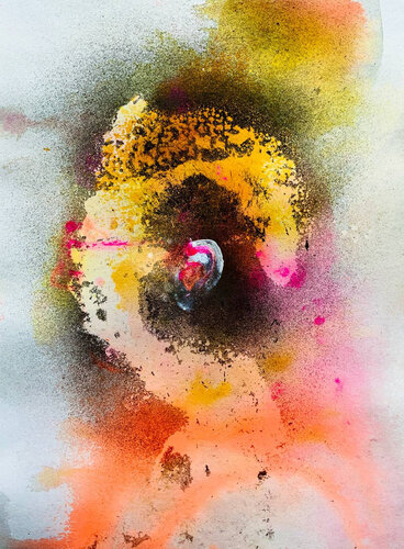Head №2 di olesya gonserovskaya, Pittura in vendita su Singulart