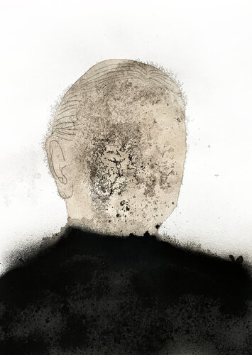 Dark Side №3957 di olesya gonserovskaya, Pittura in vendita su Singulart