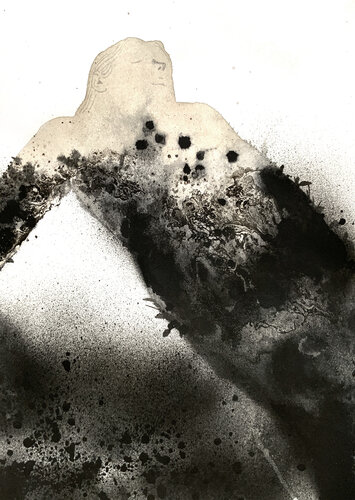 Dark Side №3959 di olesya gonserovskaya, Pittura in vendita su Singulart