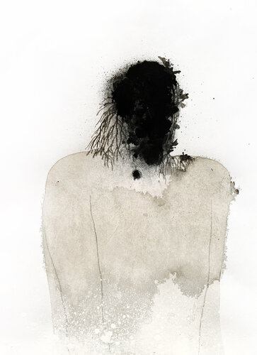Dark Side №3956 di olesya gonserovskaya, Pittura in vendita su Singulart