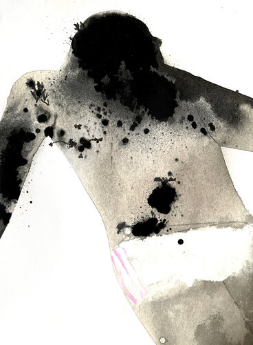 Dark Side №3954 di olesya gonserovskaya, Pittura in vendita su Singulart