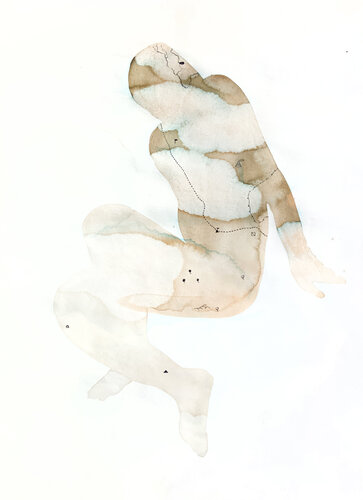 Clouds 5 par olesya gonserovskaya, Peinture en vente sur Singulart