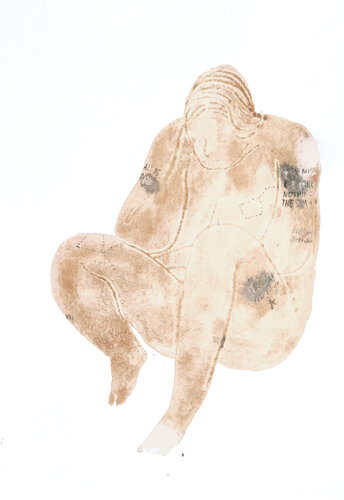 Body Remembers Shakespeare 2 van olesya gonserovskaya, Schilderij te koop op Singulart