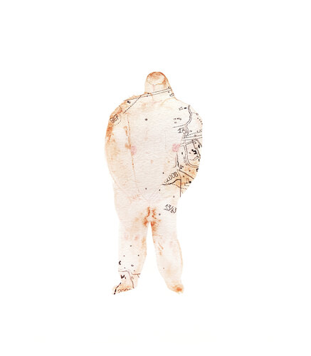 Body Remembers Town Dates di olesya gonserovskaya, Pittura in vendita su Singulart