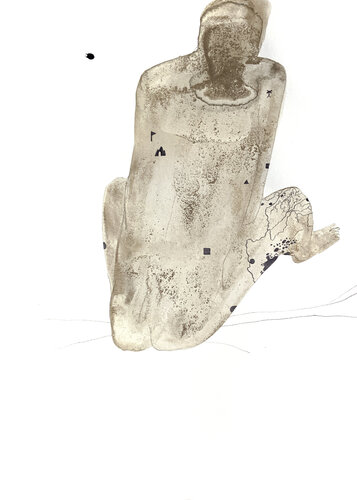 Body Remembers Resources 2 by olesya gonserovskaya, 油畫 for Sale on Singulart