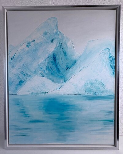ICESCAPES #6 van Bettina Gründel, Schilderij te koop op Singulart
