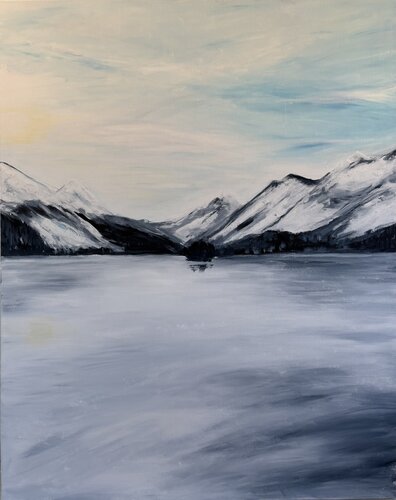 Swissscape #1 van Bettina Gründel, Schilderij te koop op Singulart