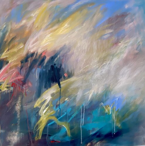 'Centre Yourself Over Here, Not There, But Here' van Dale Pattenden, Schilderij te koop op Singulart