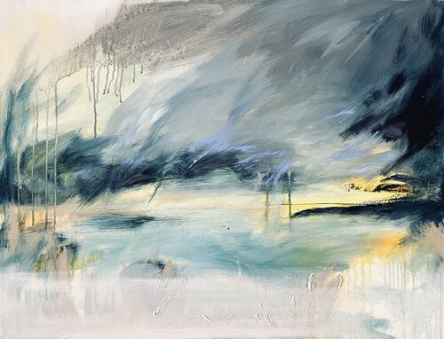 'A Journey in Tranquil Waters' van Dale Pattenden, Schilderij te koop op Singulart
