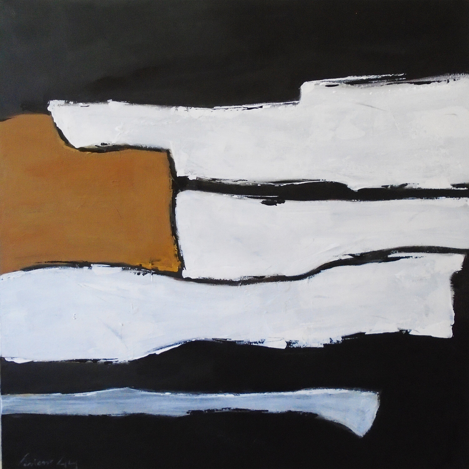 Territoire suspendu viviane Guy Pintura original en venta