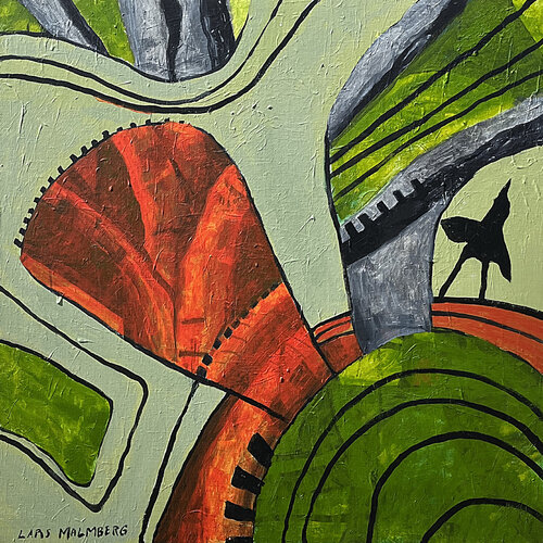A new time van Lars Malmberg, Schilderij te koop op Singulart