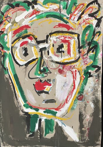 The Thinker von Annett Schaper, Malerei kaufen auf Singulart