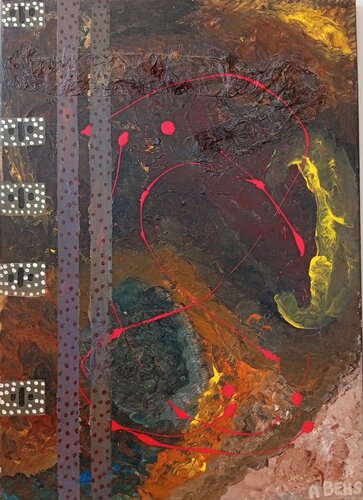 Mystique van Alice Bintou El Hassane SIDIBE, Schilderij te koop op Singulart