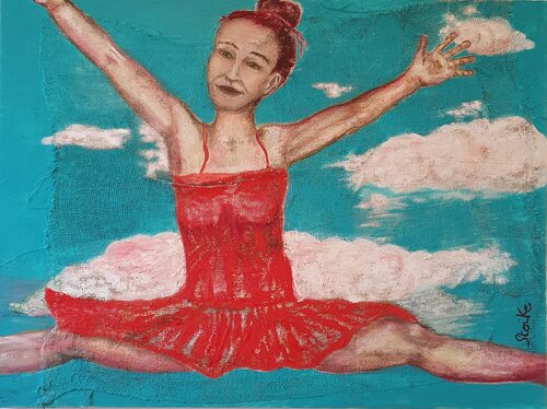 La danseuse von StoïKe Artiste, Malerei kaufen auf Singulart