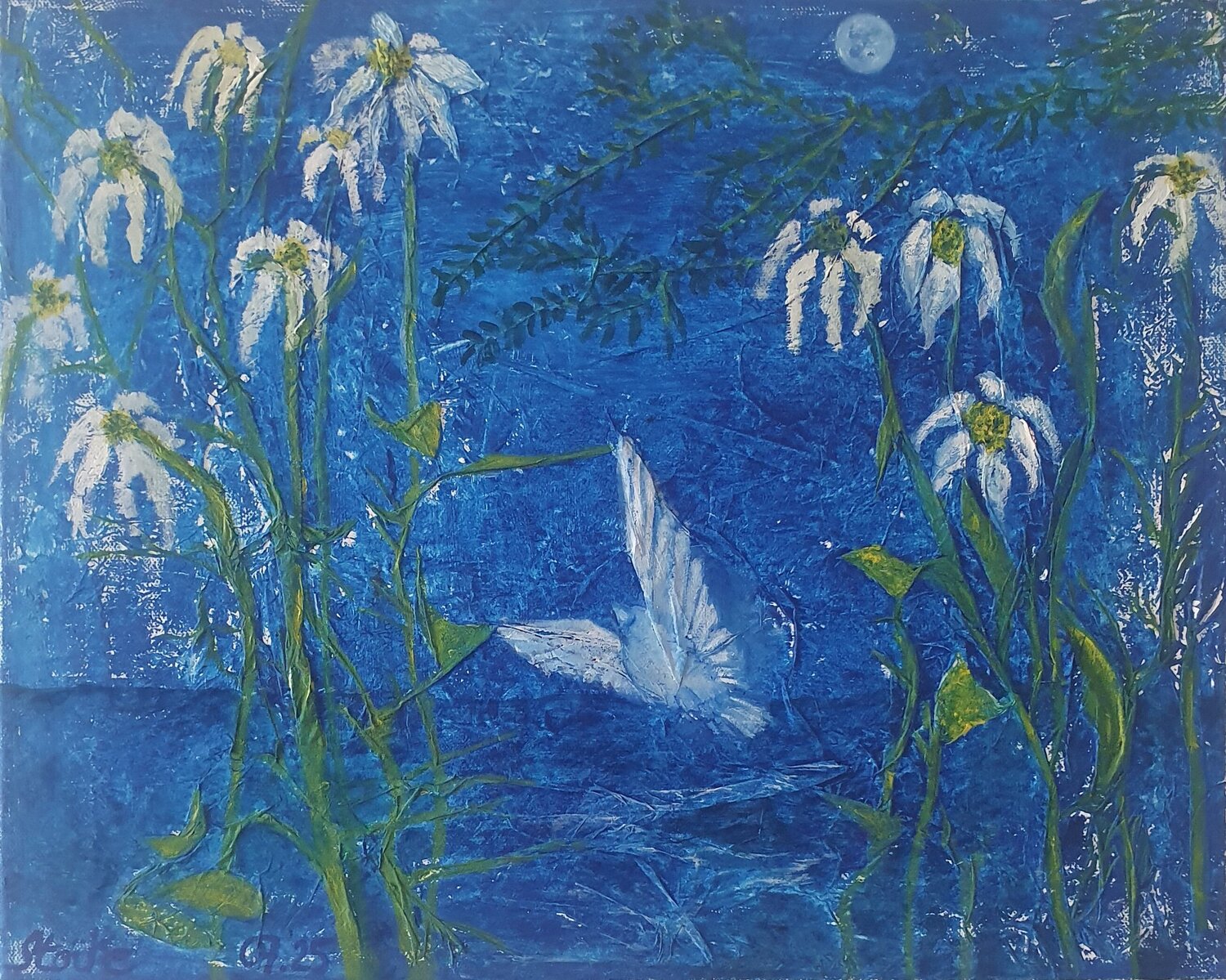 A la tombée de la nuit StoïKe Artiste Originalgemälde zu verkaufen