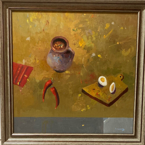 Lunch in 1964 van Milen Tsakov, Schilderij te koop op Singulart