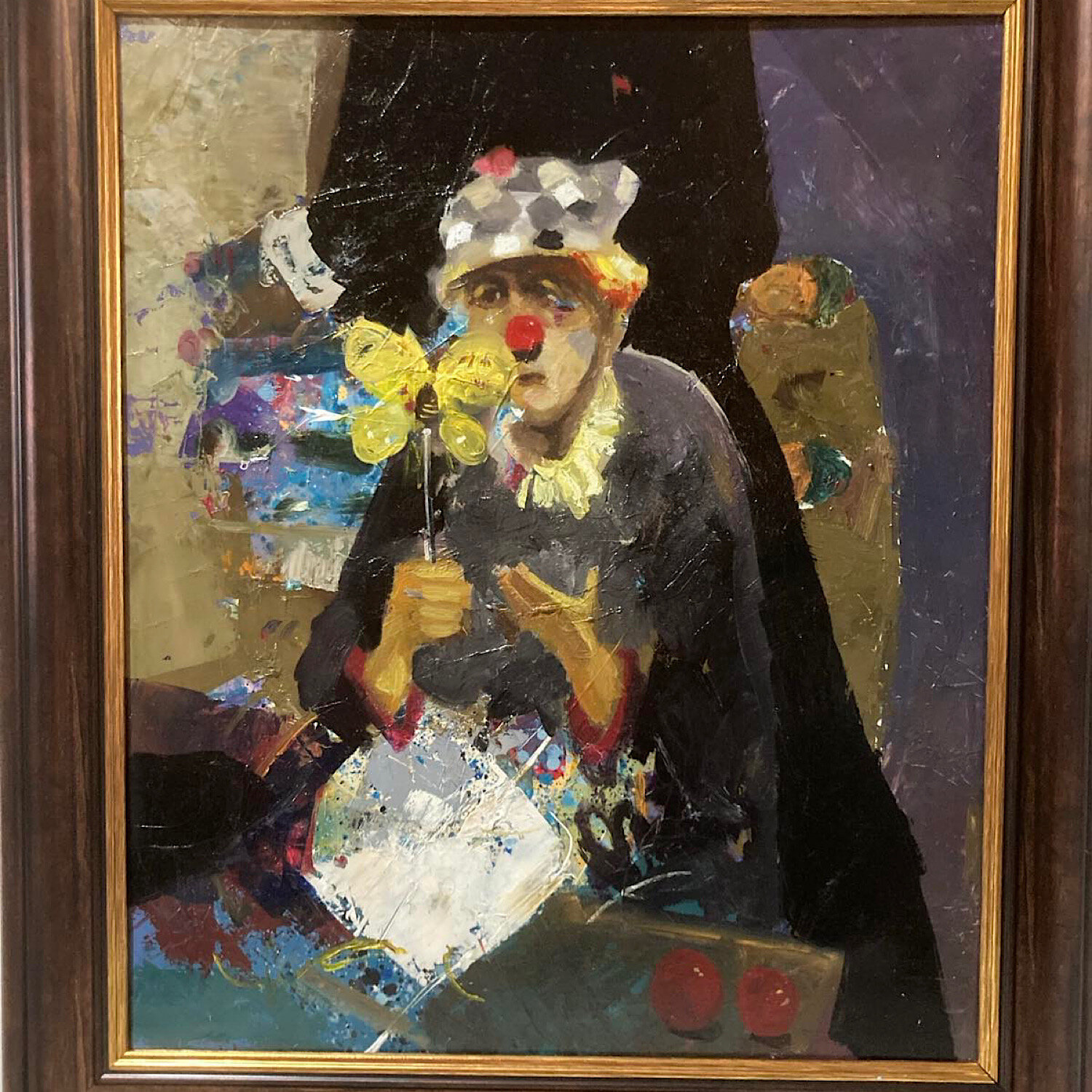 The sad clown Milen Tsakov