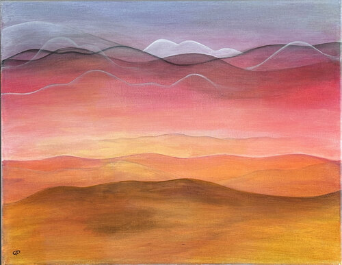 Red di Gabrielle Dudley, Pittura in vendita su Singulart