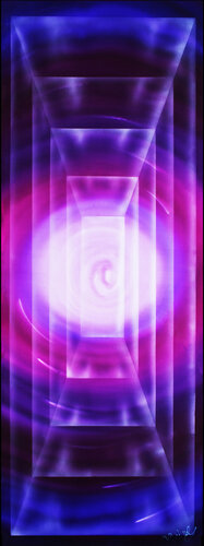 Raum und Zeit 3 by Walter Zettl, Painting for Sale on Singulart