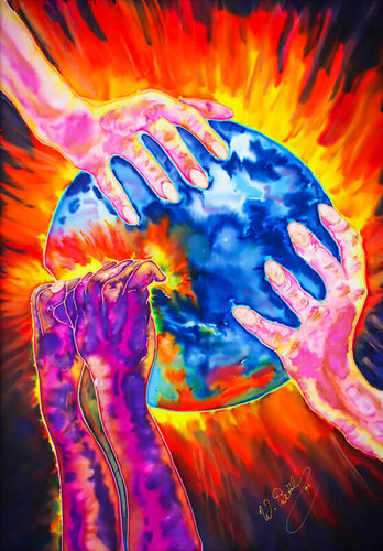 Gut und Böse by Walter Zettl, 회화 for Sale on Singulart