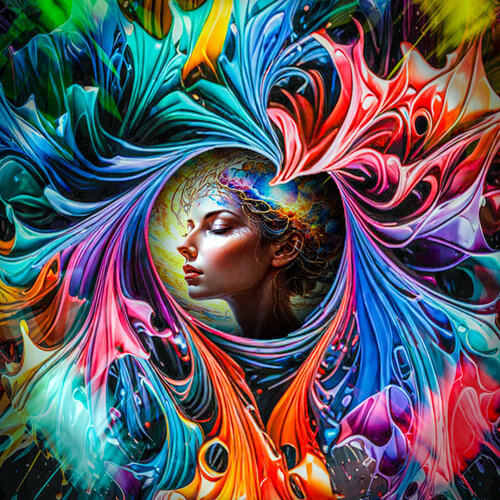 Abstrakt in Perfection 2 by Walter Zettl, 디지털 for Sale on Singulart