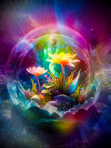 Wunderschöne Welt de Walter Zettl, Digital a la venta en Singulart