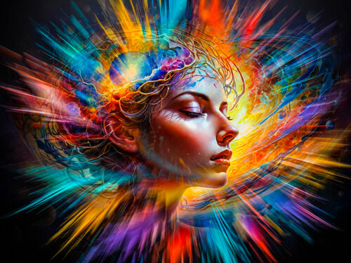 Kunst entsteht in der Vorstellung ! by Walter Zettl, Digital for Sale on Singulart