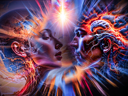 Geistesblitz für die Kunst by Walter Zettl, Digital for Sale on Singulart