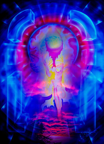Himmelfahrt by Walter Zettl, Digital for Sale on Singulart