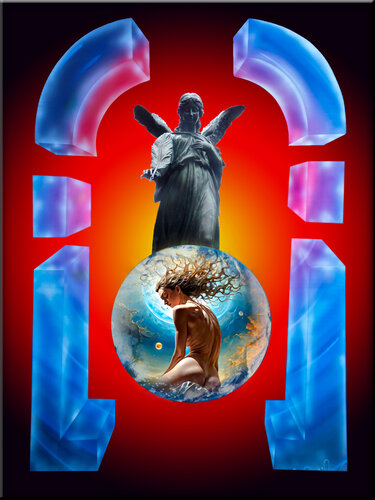 Kreation der Welt by Walter Zettl, Digital for Sale on Singulart