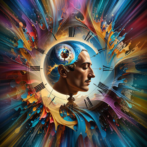 Verbindung zum Kosmos - Salvatore Dali läßt grüßen Walter Zettl