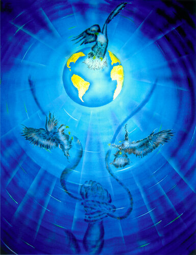 Grenzenlose Freiheit by Walter Zettl, 회화 for Sale on Singulart