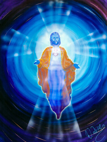 Jesus by Walter Zettl, 회화 for Sale on Singulart