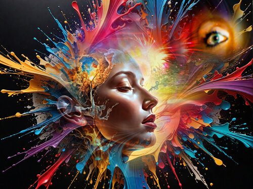 Abstrakt in Perfektion - Salvatore Dali lässt Grüßen 2 by Walter Zettl, Digital for Sale on Singulart