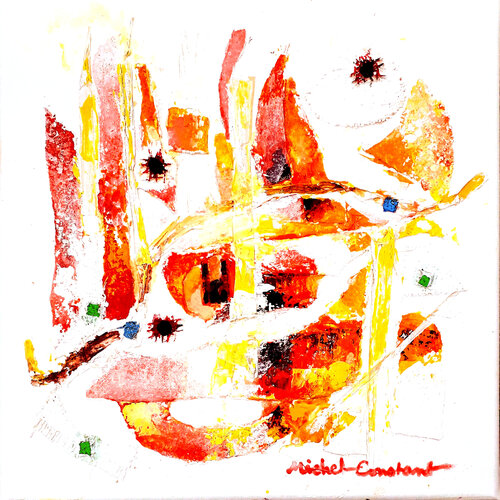 Paris ville CO2 et COvid van Michel Constant, Schilderij te koop op Singulart