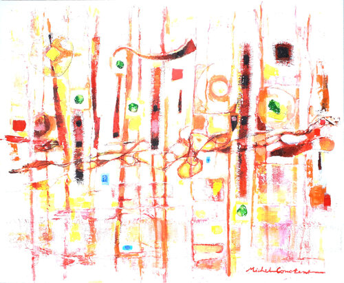 L'Europe CO2 et COvid van Michel Constant, Schilderij te koop op Singulart