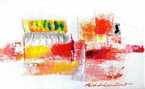 Londres, ville CO2 di Michel Constant, Pittura in vendita su Singulart