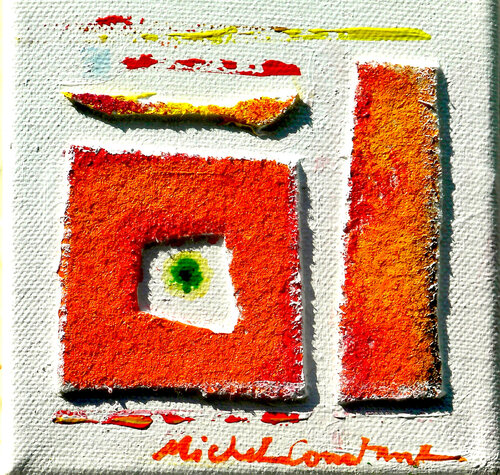 Tianjen CO2 et COvid van Michel Constant, Schilderij te koop op Singulart