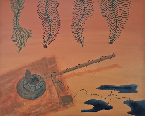 A romantic tropic par Grégoire Faupin, Peinture en vente sur Singulart