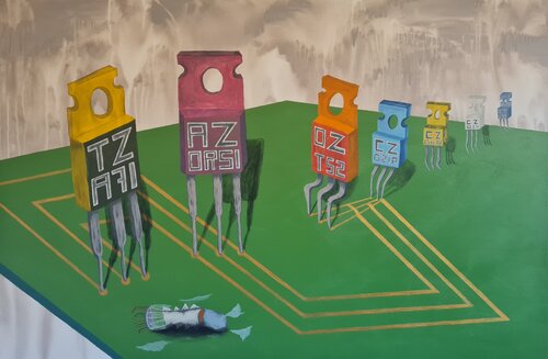 La Capture di Grégoire Faupin, Pittura in vendita su Singulart