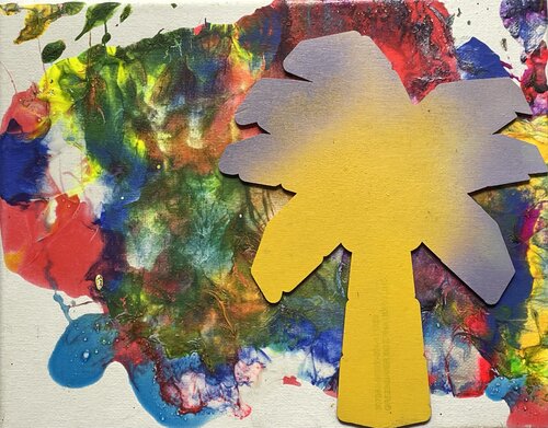 Day Light Palm van Ronnie Stelling, Schilderij te koop op Singulart