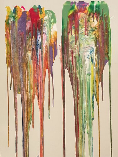 Rainbow Afterglow Drips de Ronnie Stelling, Pintura a la venta en Singulart