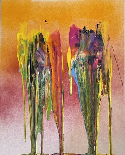 The Sun Broke Through Today de Ronnie Stelling, Pintura a la venta en Singulart