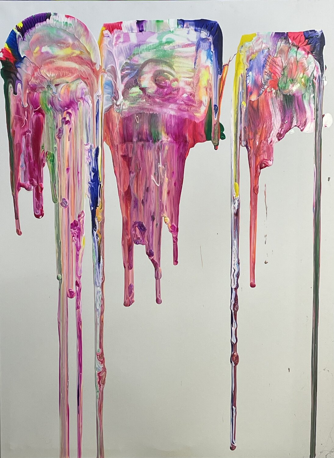Pink Beautiful Drips Ronnie Stelling