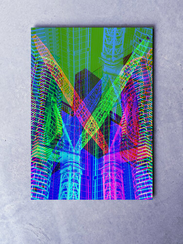 MELBOURNE CROSSED by BETA45, 인쇄 for Sale on Singulart