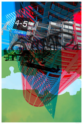 DOWNUNDER TRUCK by BETA45, 인쇄 for Sale on Singulart