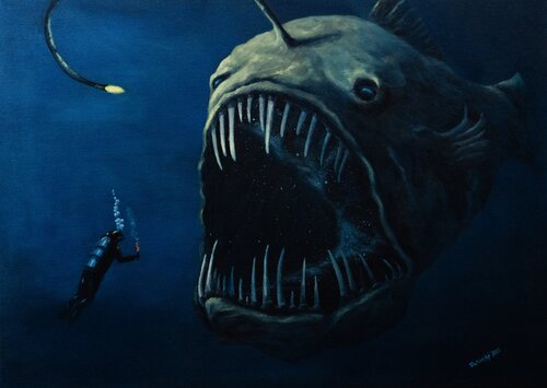 Moment of Truth by Pavol Zlatovský, Painting for Sale on Singulart