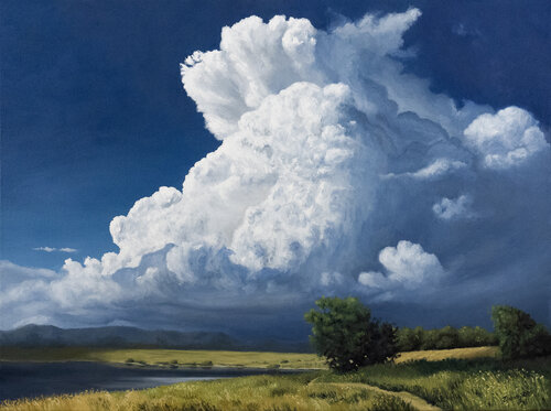 Epic Skies by Pavol Zlatovský, Painting for Sale on Singulart