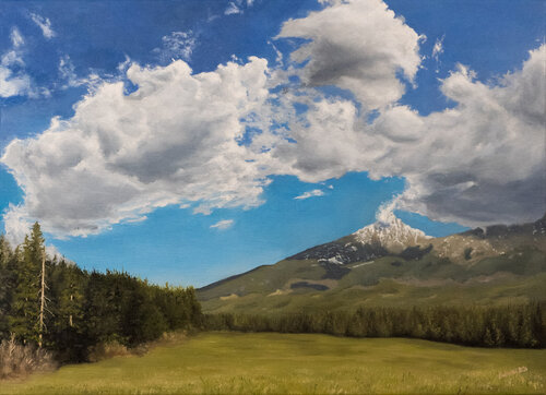 A Place Where Peace Met Me by Pavol Zlatovský, Painting for Sale on Singulart