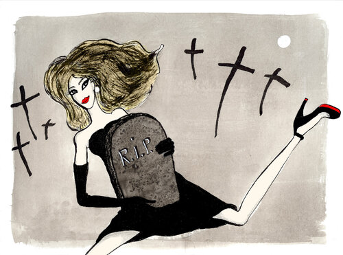 Grabräuberin by Gisela Punzet, Digital for Sale on Singulart